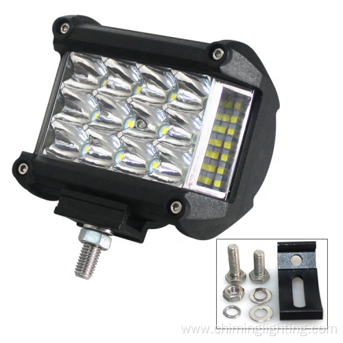 3.9Inch square 26w120 2-way installation, high performance Led work light with side light offroad ATV UTV driving light